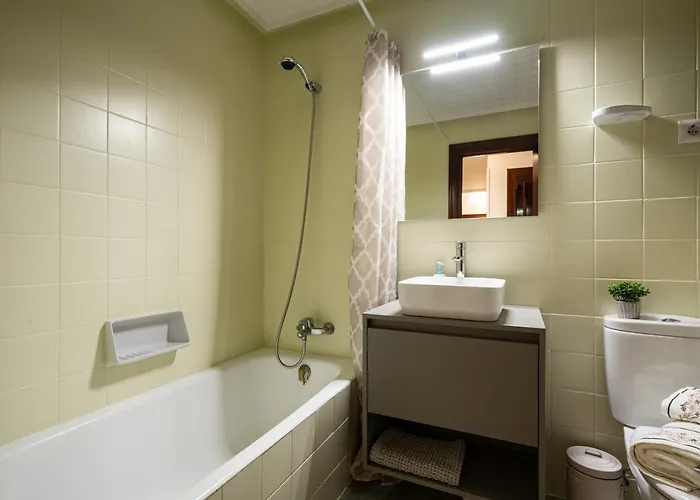 Appartement Primera Linea De Playa Con Plaza De Garaje Y Wifi Gijón